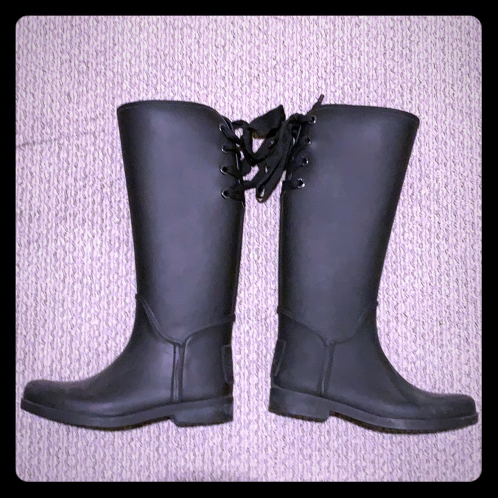 Authentic Coach rain boots